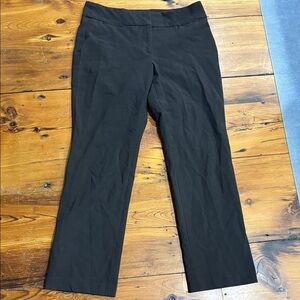 Talbots Signature Brown Straight Leg Office Pants Size 12